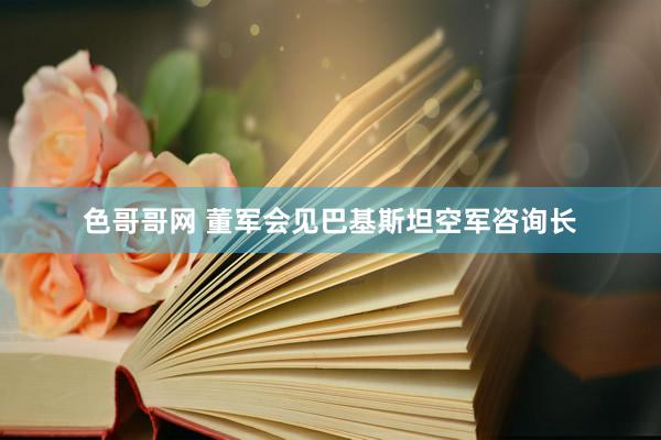 色哥哥网 董军会见巴基斯坦空军咨询长