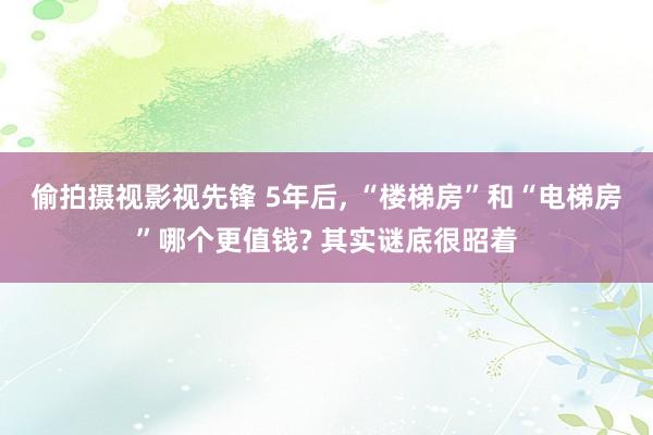 偷拍摄视影视先锋 5年后， “楼梯房”和“电梯房”哪个更值钱? 其实谜底很昭着